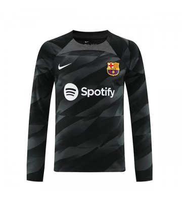 Barcelona Målmand Replika Udebanetrøje 2023-24 Langærmet